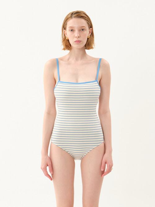 ribbed swimsuit_sky blue