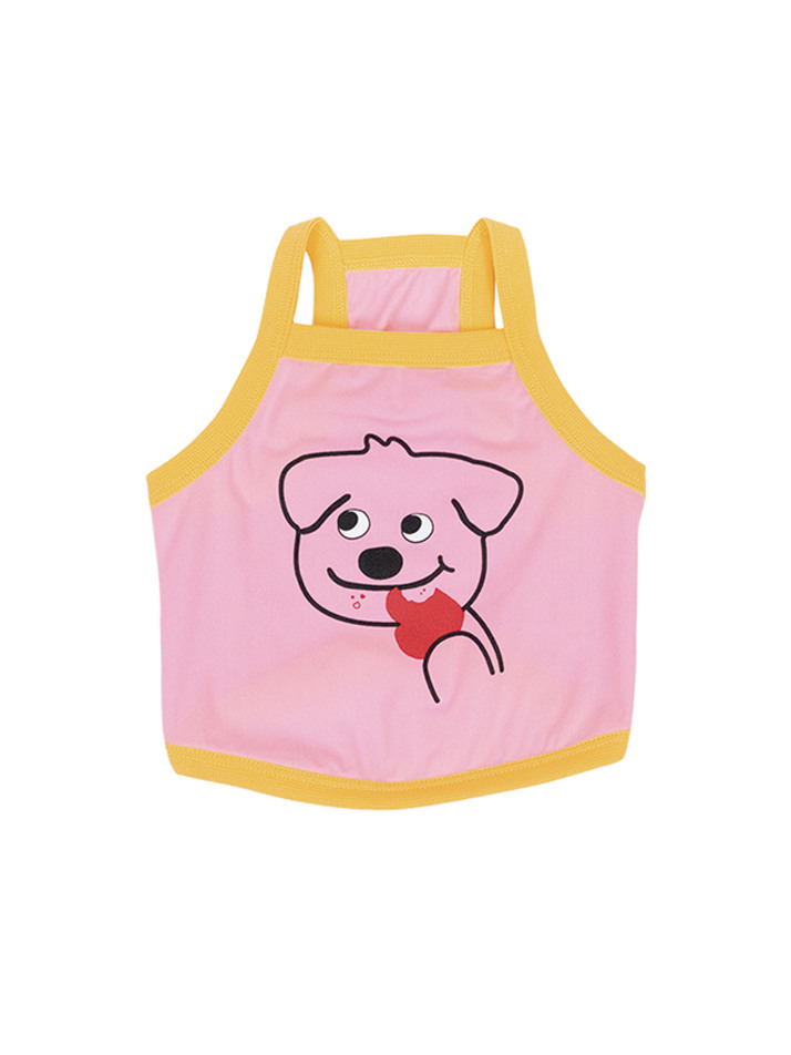 HEART BITE COOL TEE [PINK BITE]