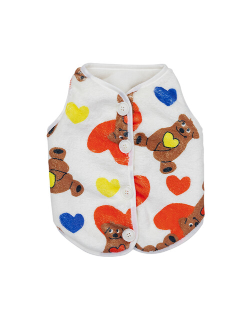 Double fleece vest