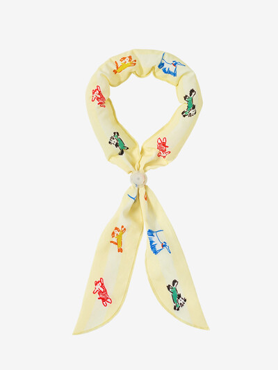 스누즈 쿨 스카프_옐로우