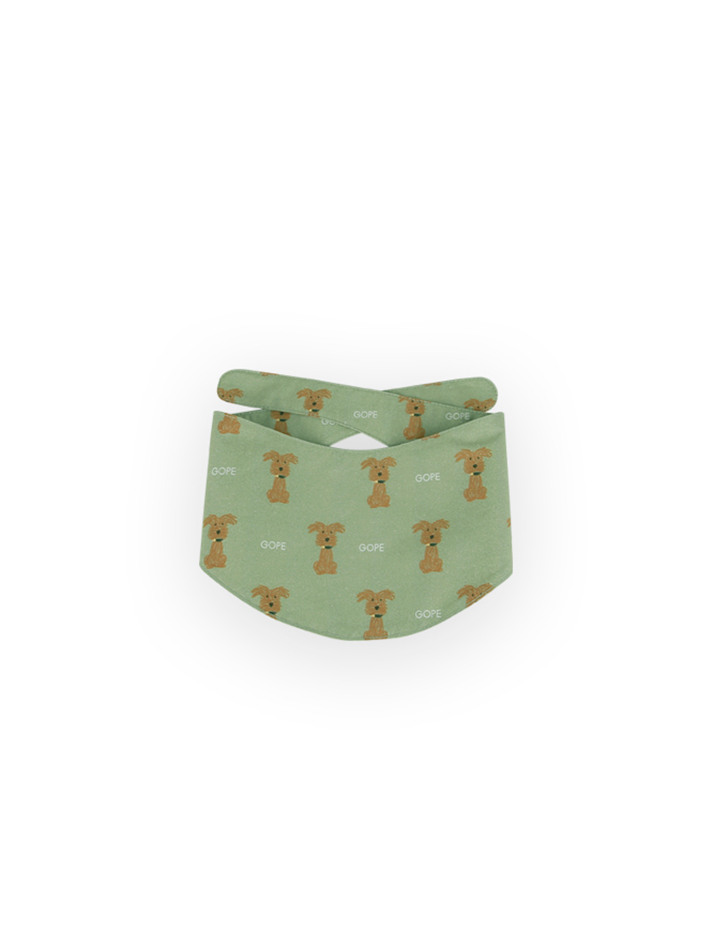 Picture Dog Bandana BRGN