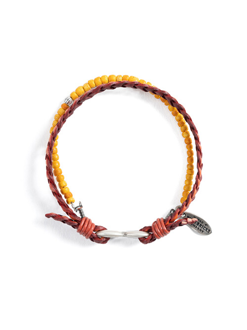 LC DUAL BRACELET (red&yellow)