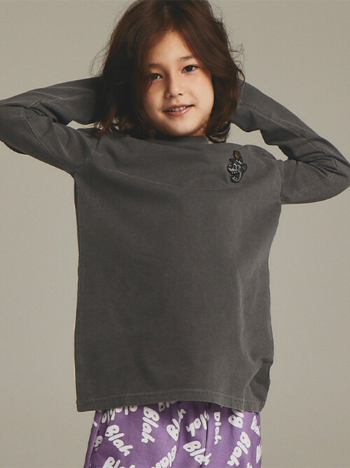 BLAH LOGO LONG SLEEVE T-SHIRT_BLACK