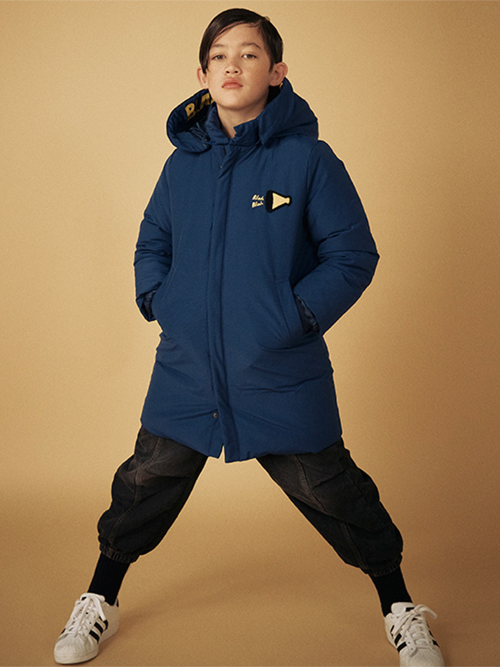 LONG DOWN JACKET_NAVY