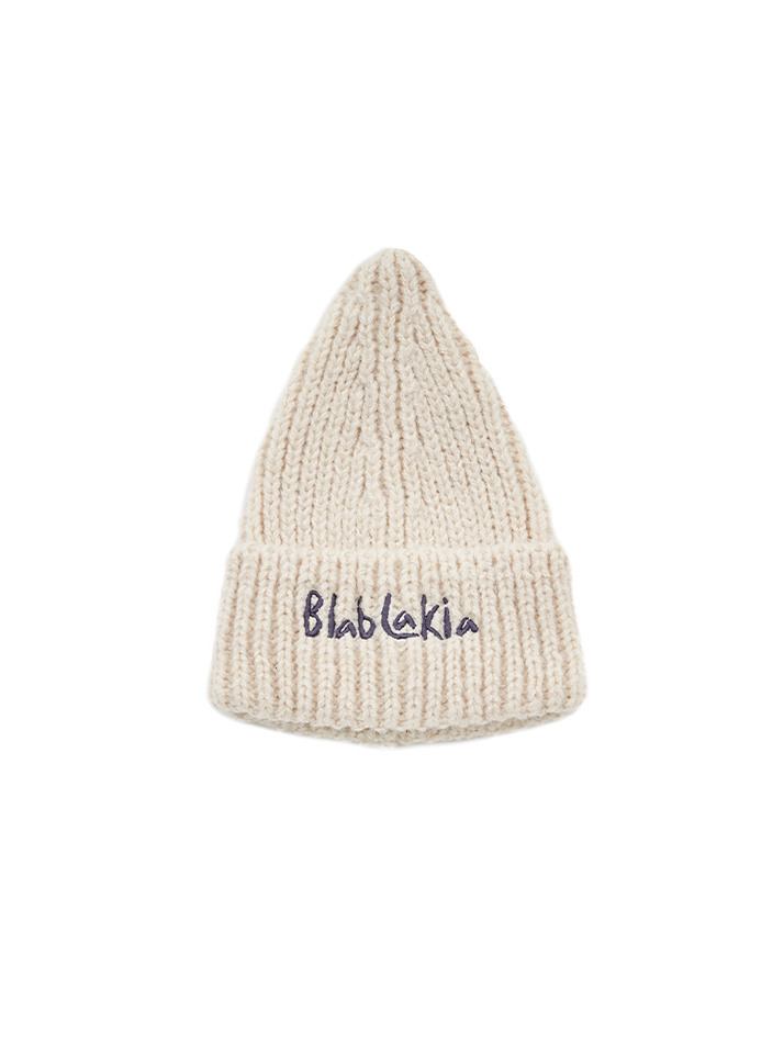 BLAH BEANIE HAT_BEIGE