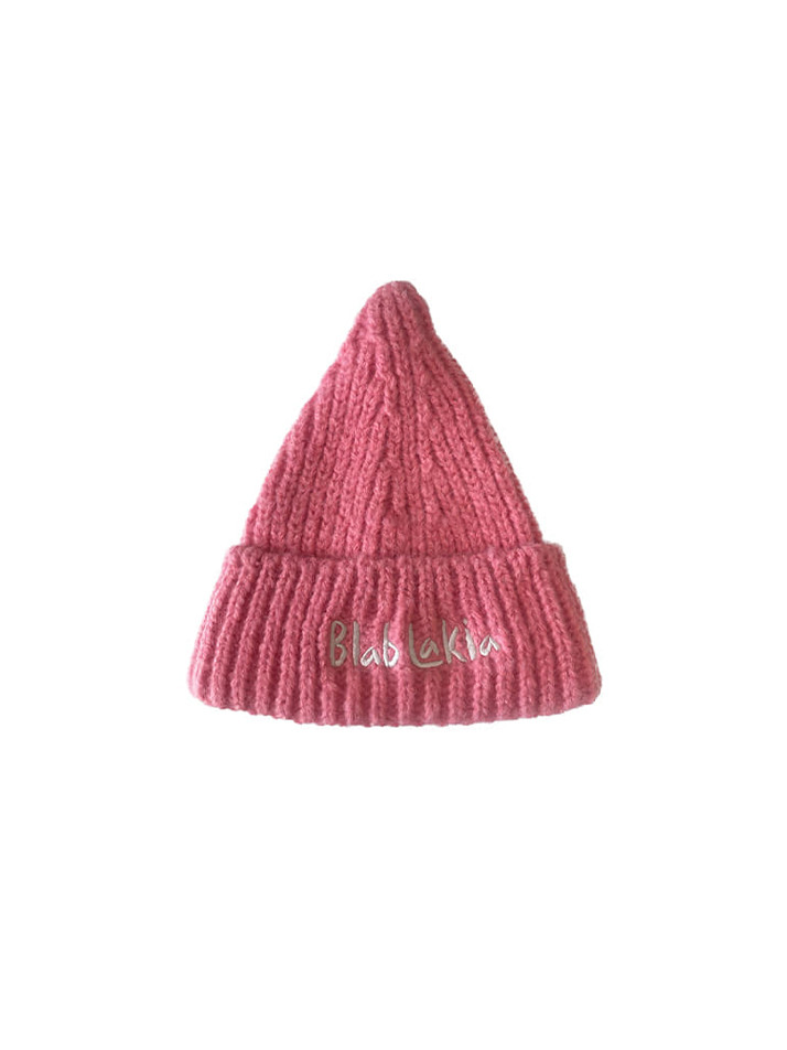 BLAH BEANIE HAT_PINK