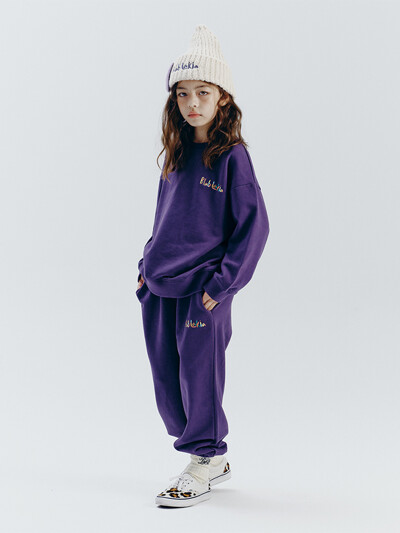  BLABLAKIA EMBROIDERY SWEAT PANTS