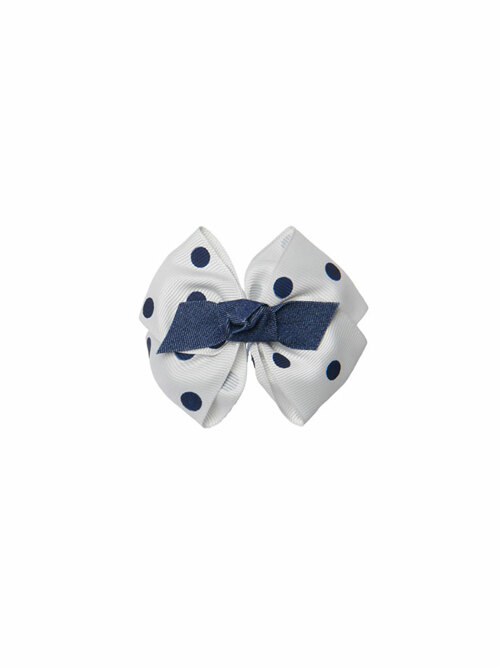 BLAB DOT RIBBON HAIRPIN_GREEN