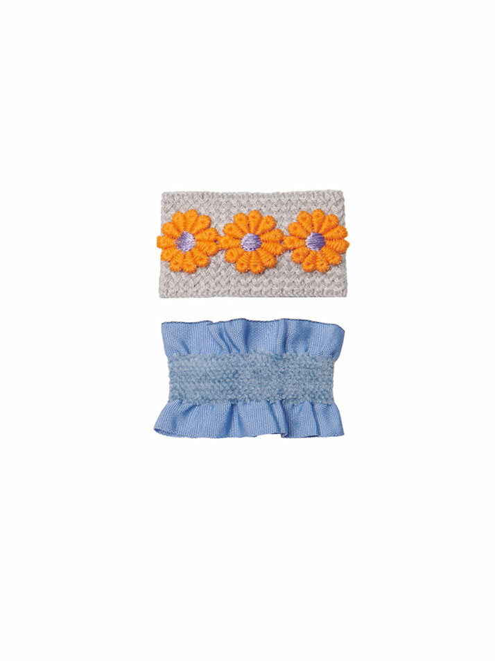 BLAB FRILL HAIRPIN_ORANGE