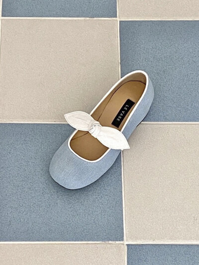 NEW EMMA PUMPS ( DENIM )