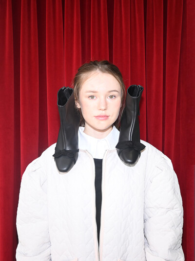 BARBIE BOOTS ( BLACK )