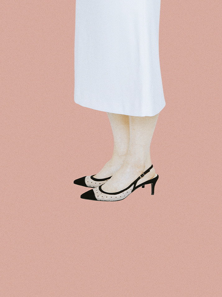 DIANA DOT SLING BACK