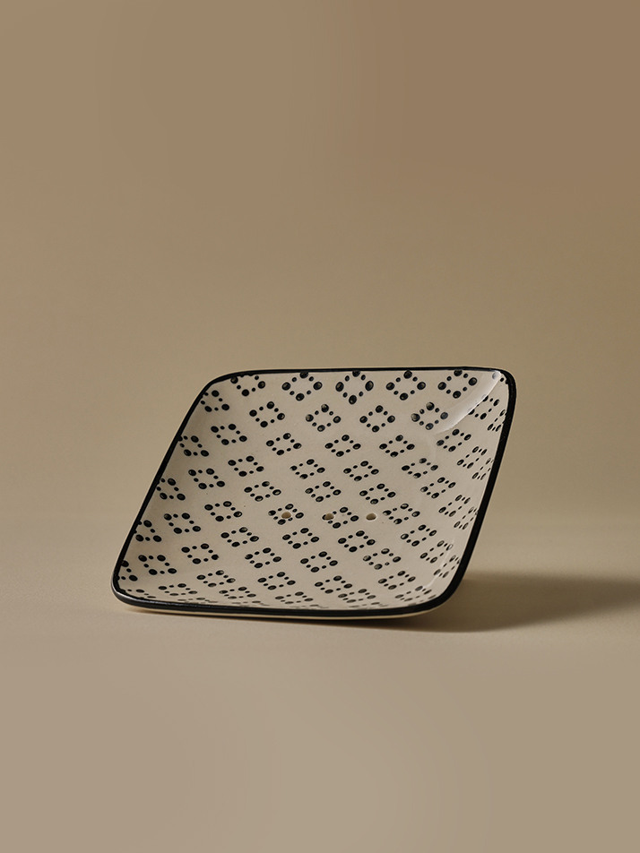빈티지 세라믹 비누받침대(사각형)