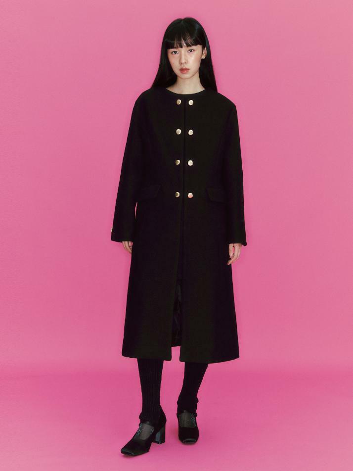 Chelsea Wool Coat_black