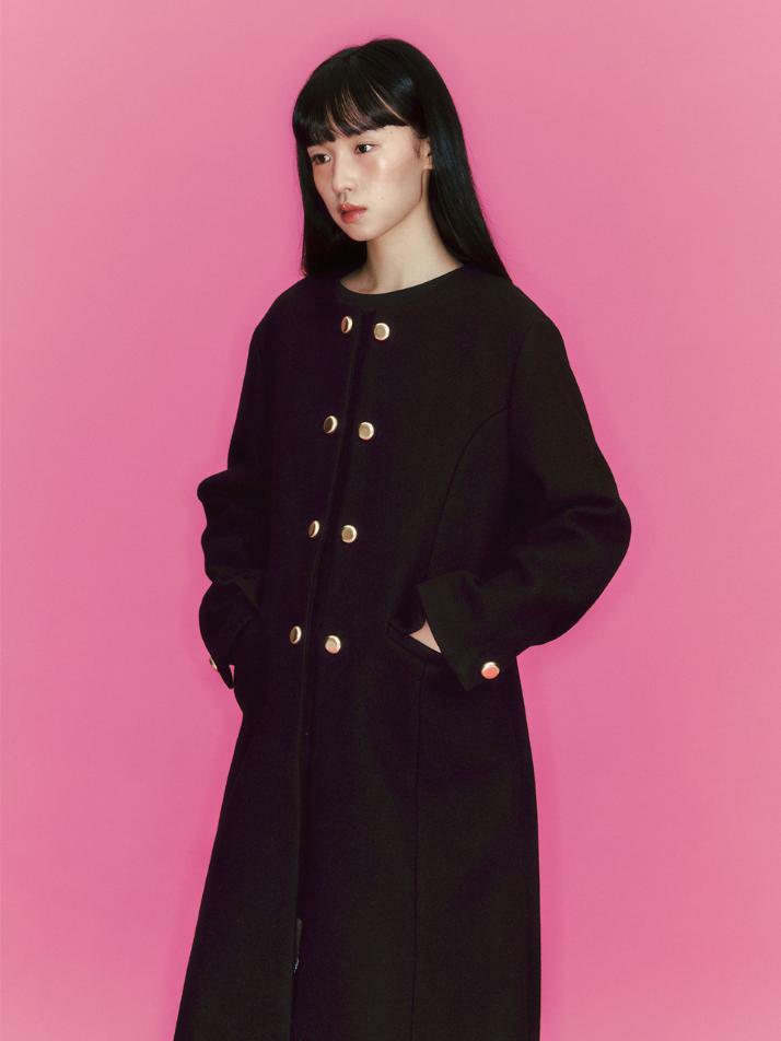 Chelsea Wool Coat_black