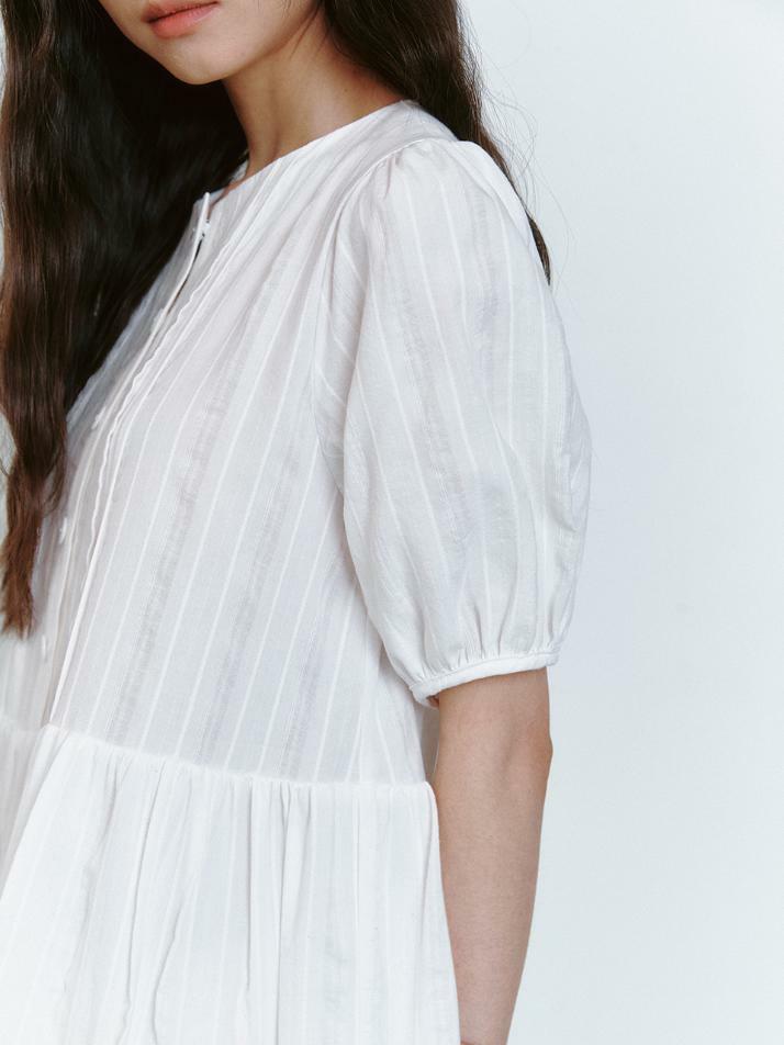 Forest Fairy Button One-piece_cotton white