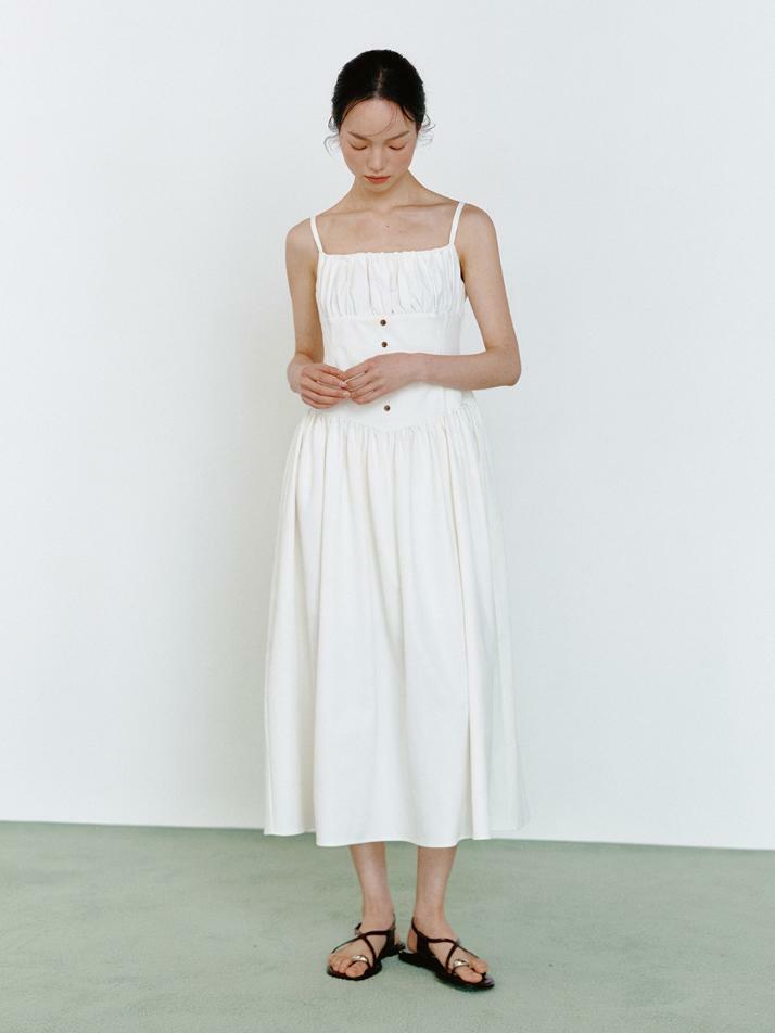 Ann Corset Long One-piece_ivory