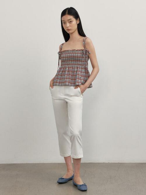 Nine to Capri Pants_white