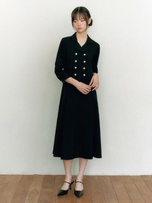 Bridal Sonia Double One-piece_black