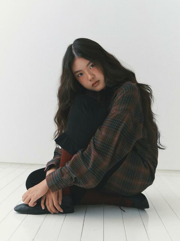 Candle Loosefit Check Shirt_beige