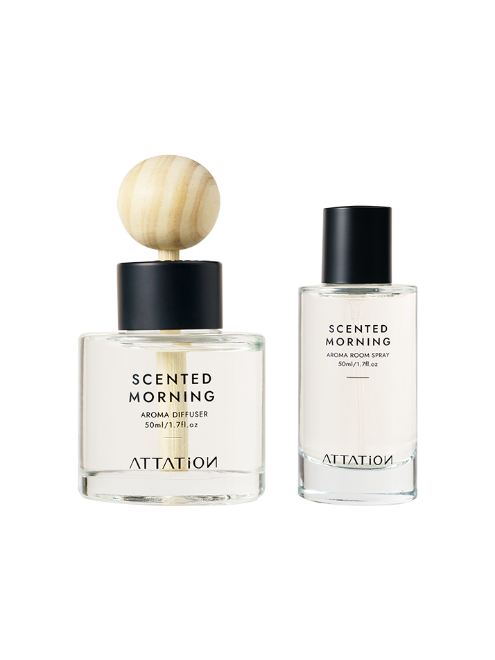 어테이션 릴렉싱 세트 Car 아로마오일 호텔 실내 디퓨저50ml&룸스프레이 향3종