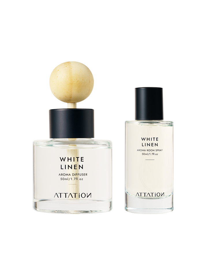 어테이션 릴렉싱 세트 Car 아로마오일 호텔 실내 디퓨저50ml&룸스프레이 향3종