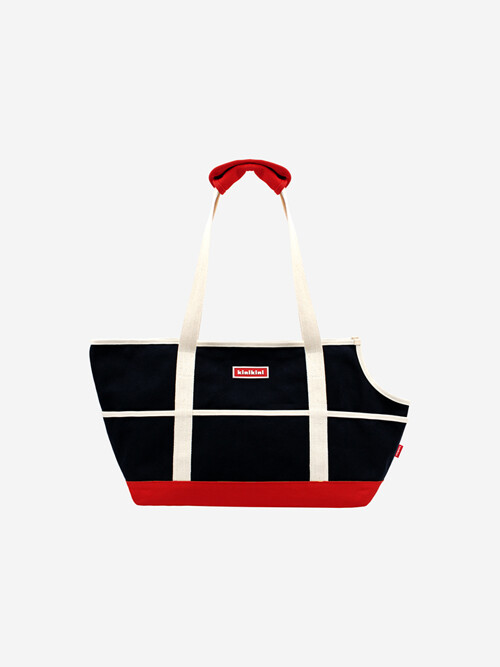 ORIGINAL COLOR BLOCK CARRIER BAG-BLACK(캐리어백)