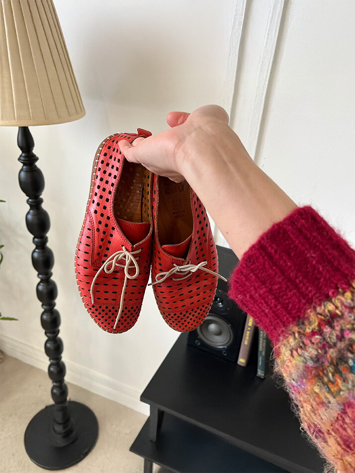 [츄츄] 찰리 레드 옥스퍼드 Charile Red Oxford