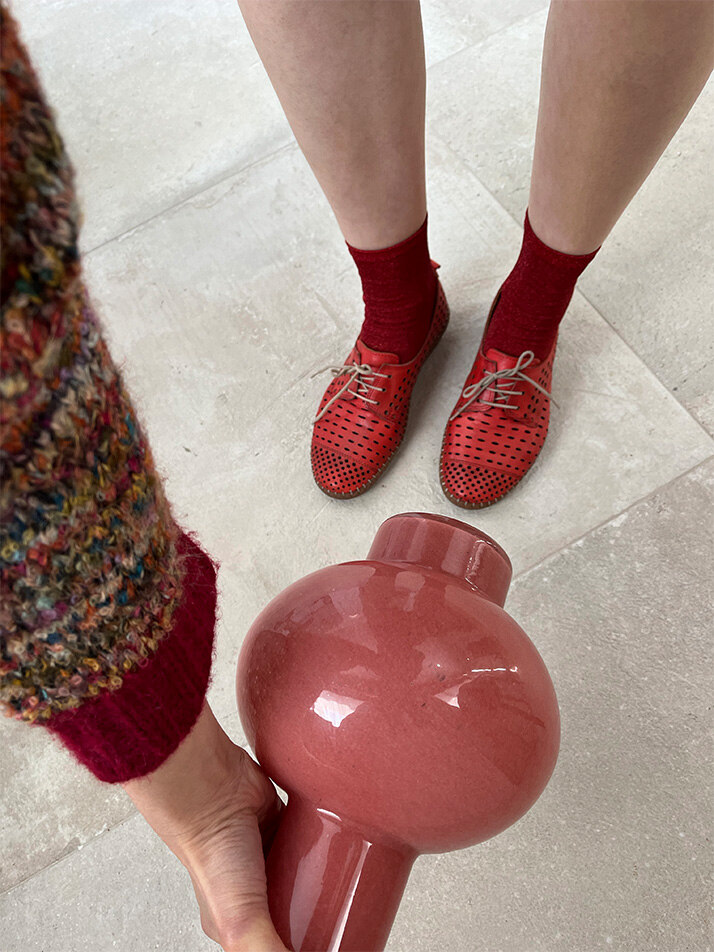 [츄츄] 찰리 레드 옥스퍼드 Charile Red Oxford