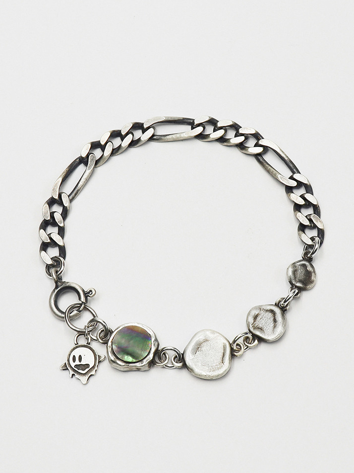 Kosmo bracelet (black) (925 silver)