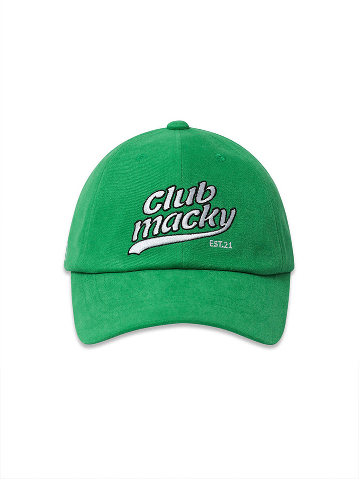 flua ball cap green