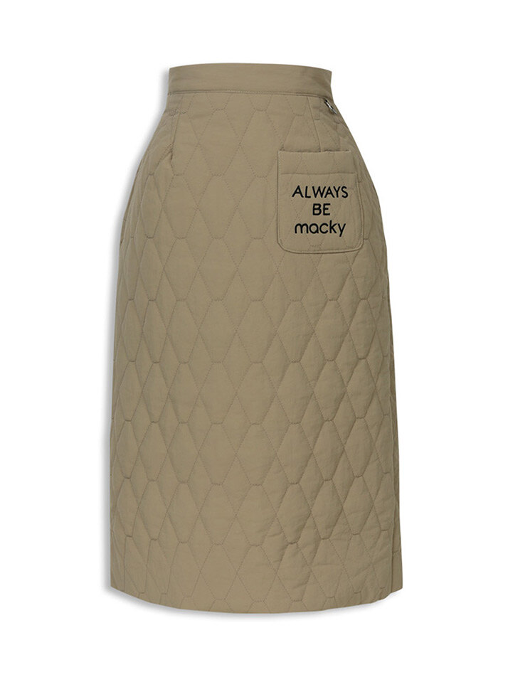 always macky long skirt beige