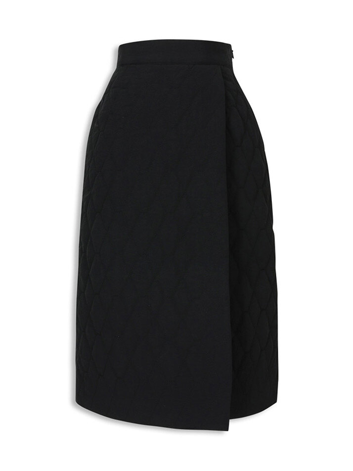 always macky long skirt black