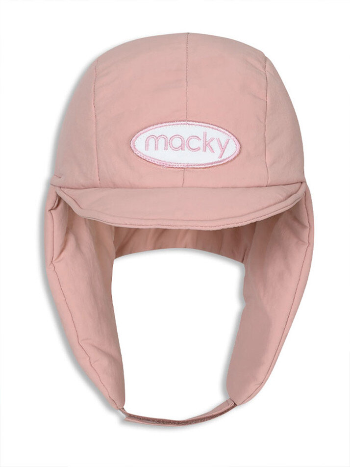 padded cap hat pink