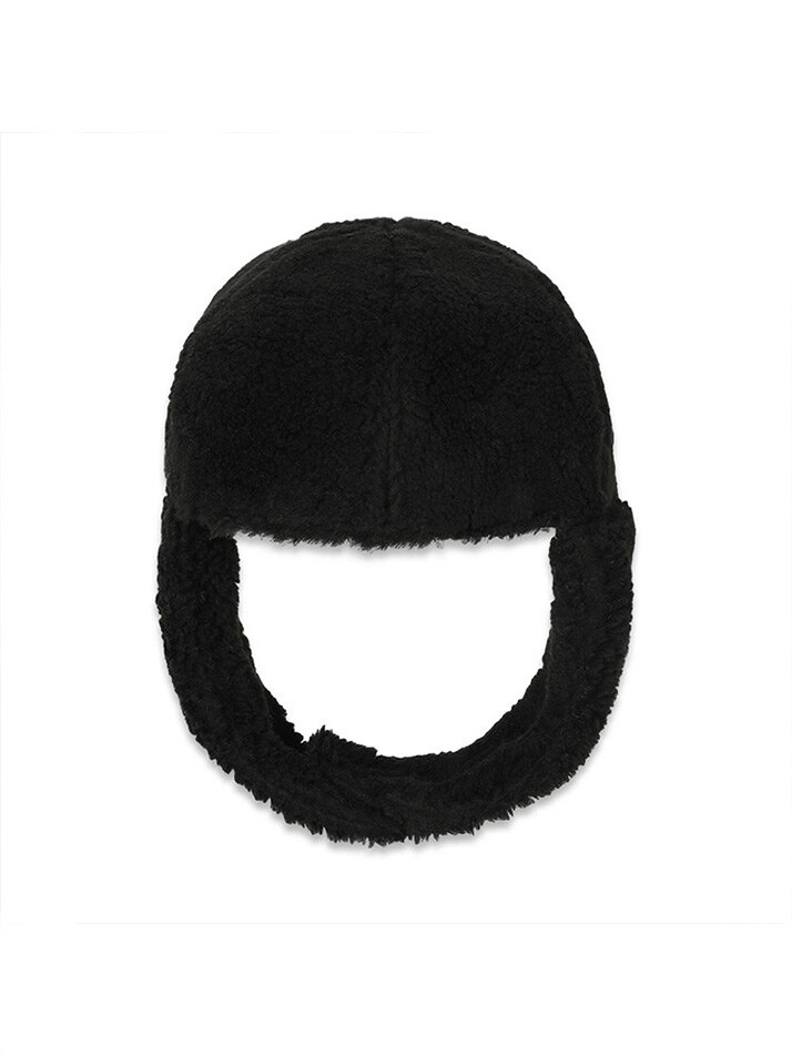 bookle cap hat black
