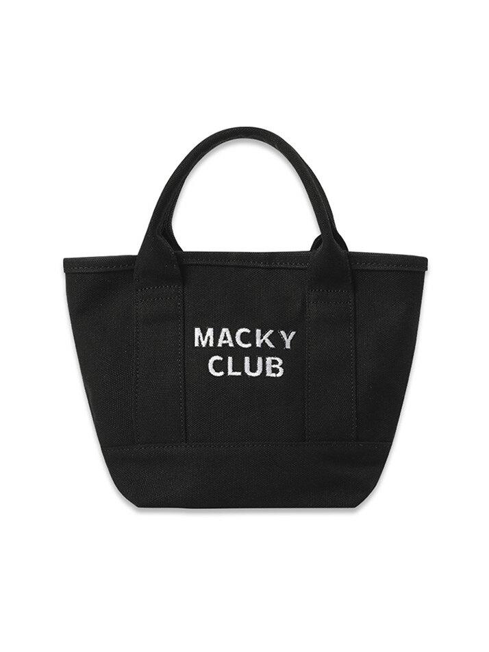 signature tote bag black