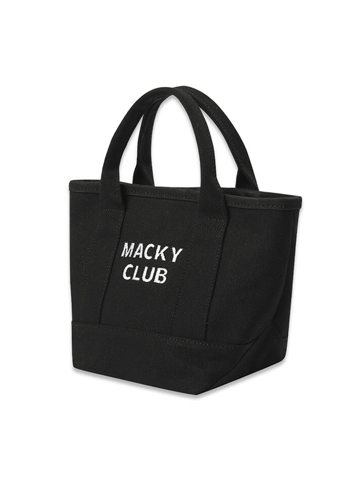 signature tote bag black