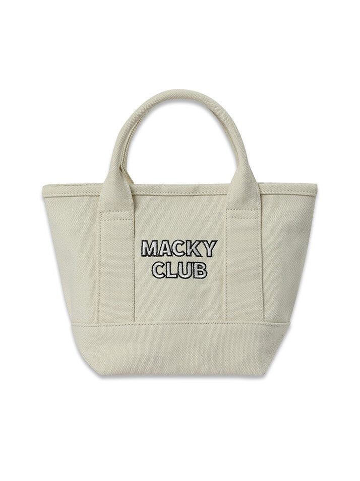 signature tote bag ivory