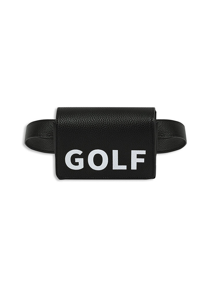golf belt black