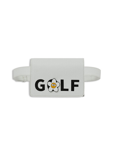 golf belt white