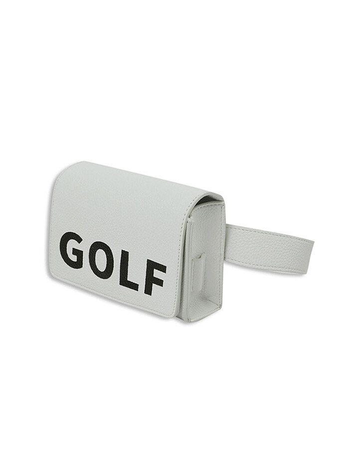 golf belt white
