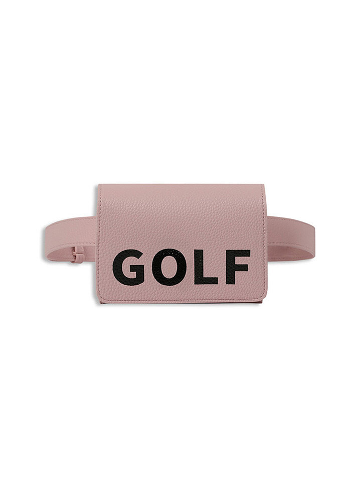 golf belt pink