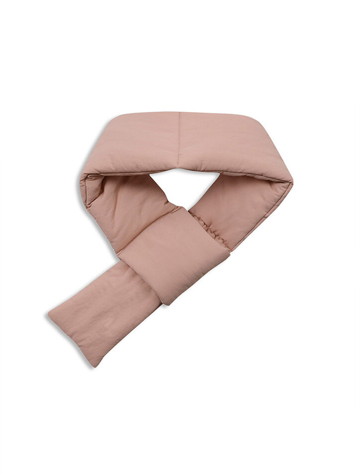 bambi padded short muffler pink