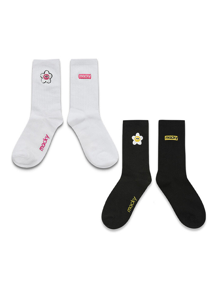 Signature patch socks