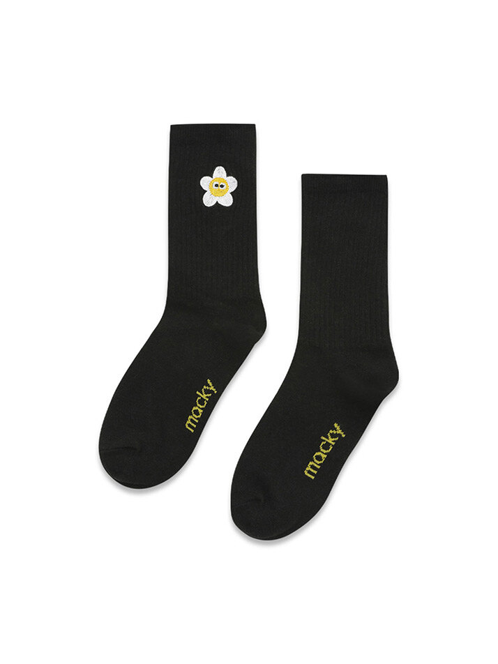 Signature patch socks