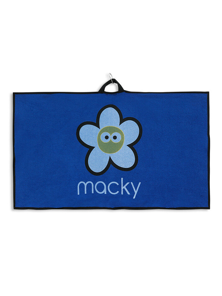 Signature Caddy Bag Towel blue