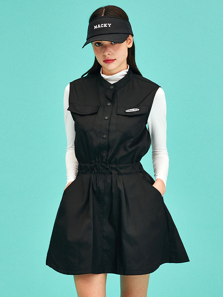 Marine Wearable Dress black