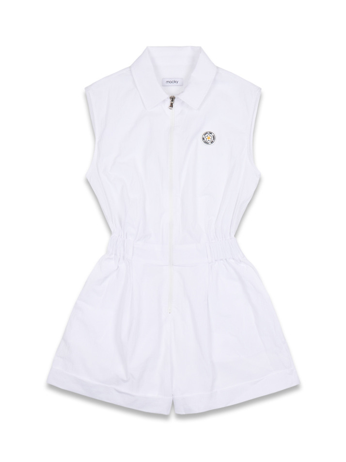 Summer pk jumpsuit white