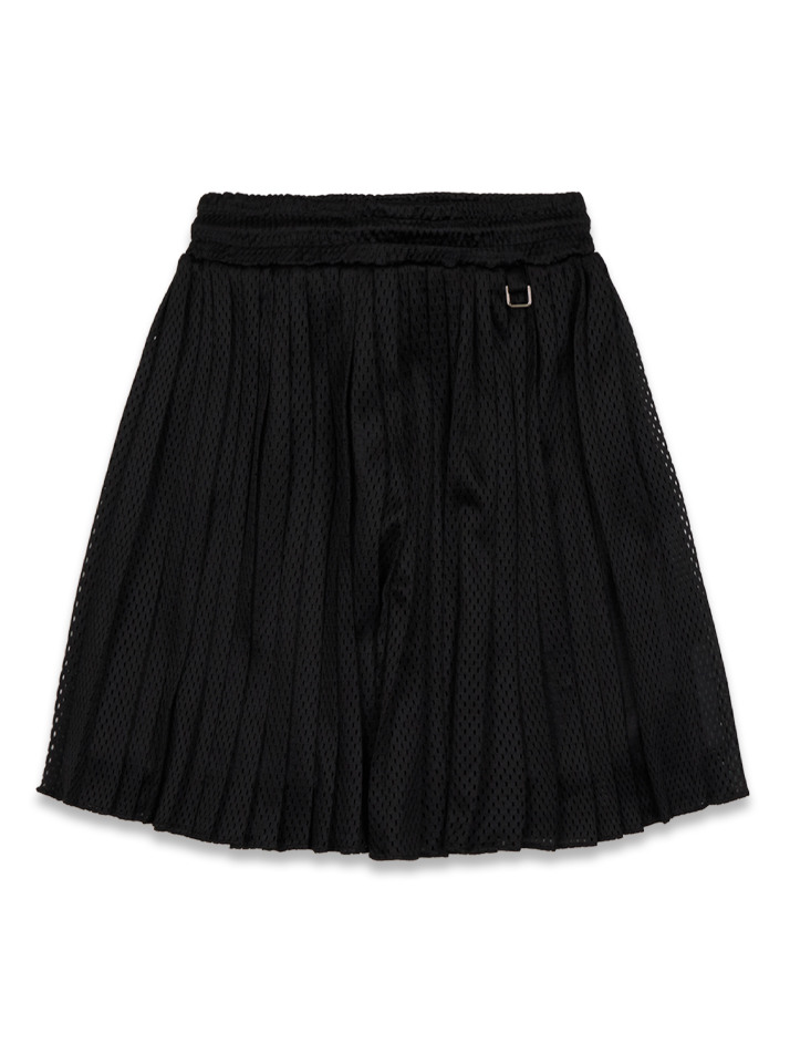 Hidden Pleats Skirt black