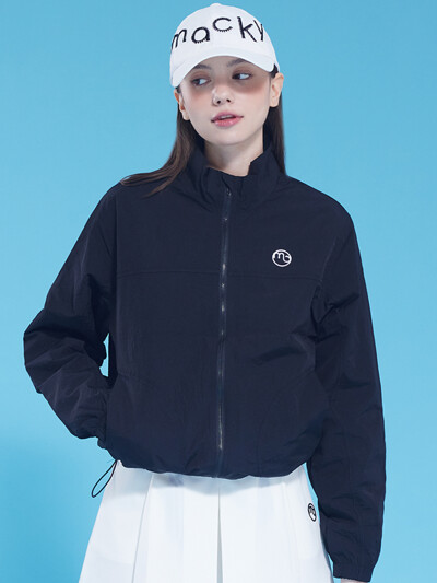 MC 윈드브레이커 자켓 블랙